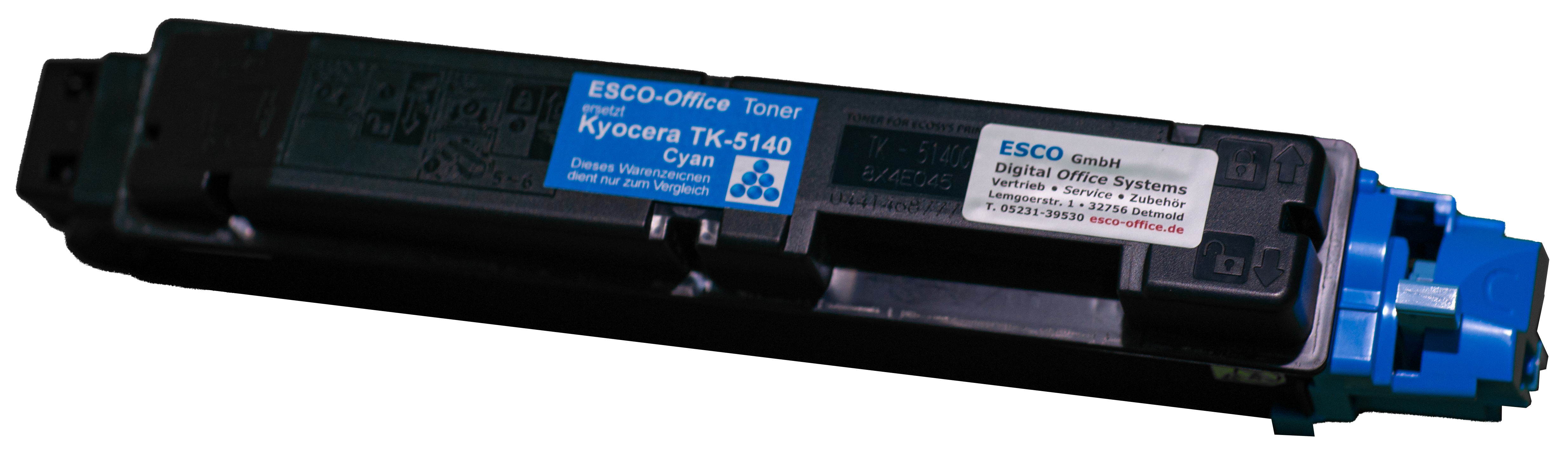 ESCO-Toner ersetzt TK-5140 C für Kyocera (Blau)