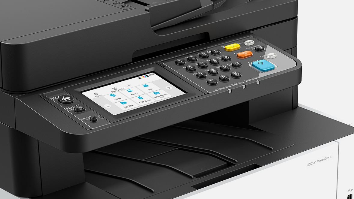 Kyocera MA2600cwfx (Farblaser MFP) mit W-Lan