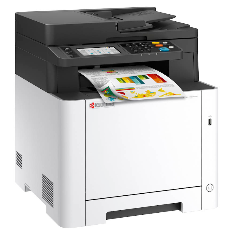 Kyocera MA2600cwfx (Farblaser MFP) mit W-Lan