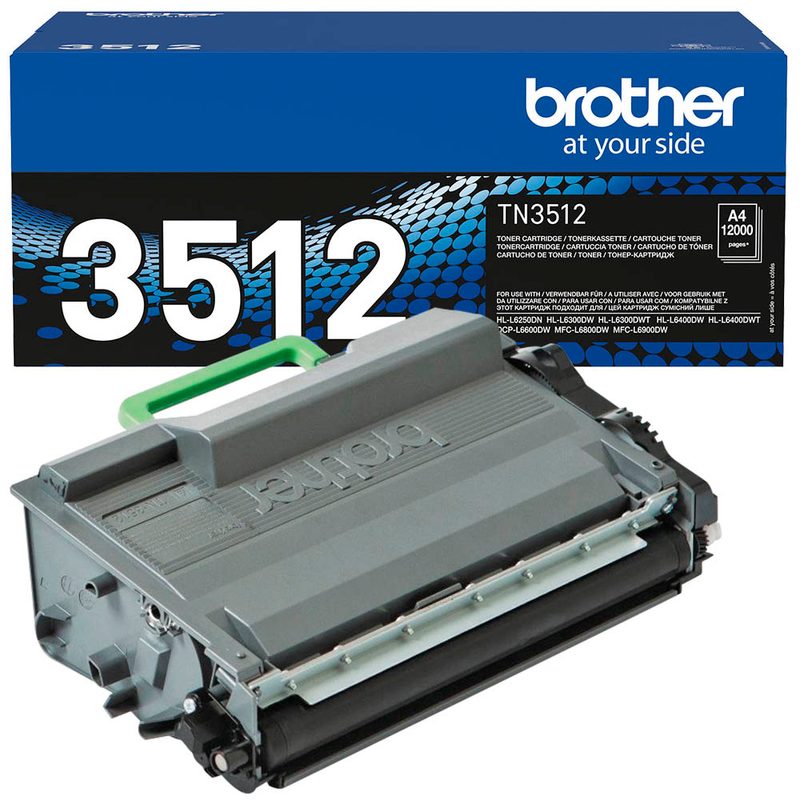Brother Toner »TN-3512« BK =Schwarz