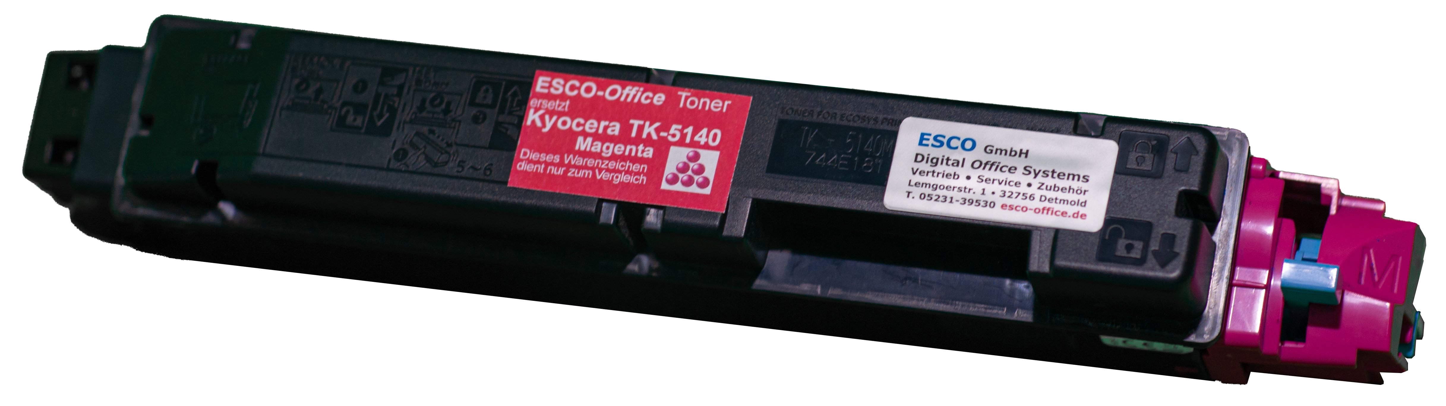 ESCO-Toner ersetzt TK-5140 M für Kyocera (Rot)